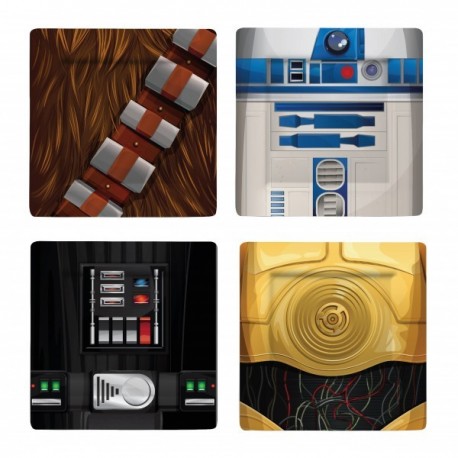 Set de platos personajes clásicos