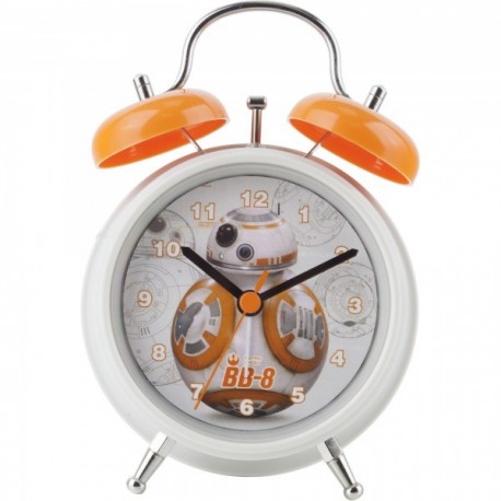 Despertador clásico con esfera de BB-8