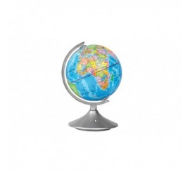 Globo terráqueo con constelaciones