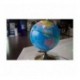 Globo terráqueo con constelaciones