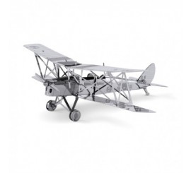 Metal Works: Biplano Tiger Moth