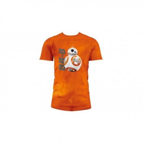 Camiseta BB-8 naranja Star Wars. Talla: 6