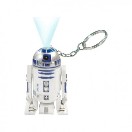 Llavero con luz R2D2