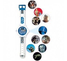 Reloj de pulsera R2D2 con proyector