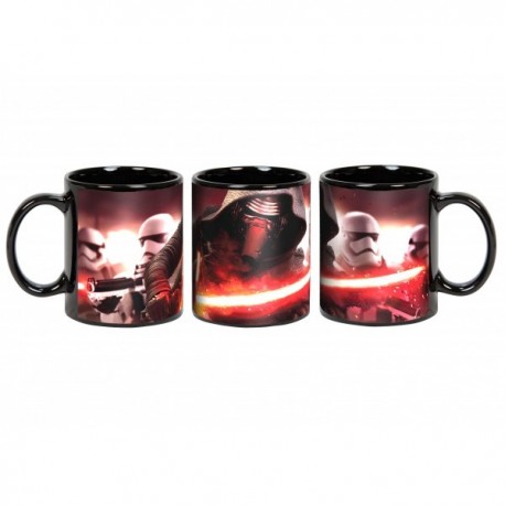 Taza desayuno escena Kylo Ren y Stormtrooper