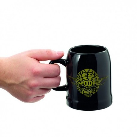 Jarra de cerveza sencilla Yoda
