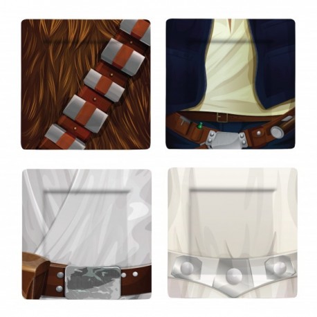 Set de Platos Jedi