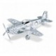 Metal works: Avión Mustang P51